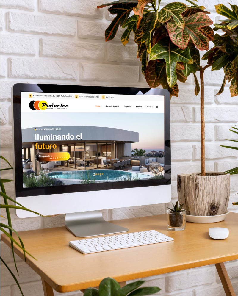 Nueva web Proinelec